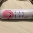 Swatch de Sarah22 : Déodorant Micro Talc, Cadum