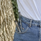 Swatch de From.kat : Dagger Tattoo Liner, Kat Von D