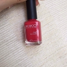 Swatch de From.kat : Nail lacquer - Vernis action fortifiante et durcissante, Kiko