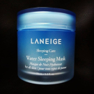 Swatch de LaureBDT : WATER SLEEPING MASK, Laneige