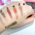 Swatch de ChoupnBeauty : Ombre à Paupières Recharge, Nabla