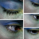 Swatch de ChoupnBeauty : Electric Pressed Pigment Palette, Urban Decay