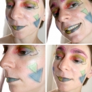 Swatch de ChoupnBeauty : Electric Pressed Pigment Palette, Urban Decay