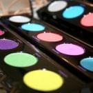 Swatch de ChoupnBeauty : Electric Pressed Pigment Palette, Urban Decay