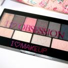 Swatch de ChoupnBeauty : I Love Obsession Palette Paris, Makeup Revolution