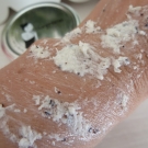 Swatch de lesenviesdetalie : Gommage corps noix de coco, Blancrème