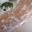 Swatch de lesenviesdetalie : Gommage corps noix de coco, Blancrème