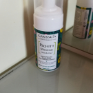 Swatch de Jennie121 : Pschitt Magique Nouvelle Peau - Micropeeling visage sans grain, Garancia