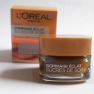 Swatch de Boubounette13 : Gommage visage Sucres de Soin Gommage Eclat, L'Oréal Paris