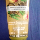 Swatch de shoppinggirl : Gel Douche Gommant Energisant Mangue Coriandre, Yves Rocher