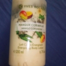 Swatch de shoppinggirl : Lait Corps Energisant Mangue Coriandre - 200 ml, Yves Rocher