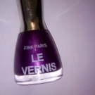 Swatch de shoppinggirl : Le vernis, Pink Paris
