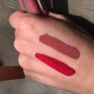 Swatch de Ophé01 : Liquid Matte - Rouge à Lèvres liquide mat, Huda Beauty