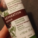 Swatch de SANANOUE : Réparation - Après-Shampooing Nutri-Réparateur - Soin Végétal Capillaire, Yves Rocher