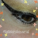 Swatch de parislouxor : Sublimliner Eyeliner Feutre, L'Atelier du Sourcil