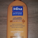 Swatch de morganetocco : Lait Corps Nourrissant - Effet Soleil, Mixa