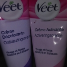 Swatch de morganetocco : Crème décolorante Visage et Corps, Veet
