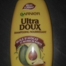 Swatch de morganetocco : Ultra Doux Shampoing Nourrissant huile d'avocat et beurre de karité, Garnier