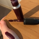 Swatch de Héléa : Retro Matte Liquid Lipcolour, Mac
