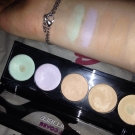 Swatch de ananass21 : Infaillible Total Cover La Palette Correctrice, L'Oréal Paris