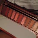 Swatch de ananass21 : Naked Heat Palette de fards à paupières, Urban Decay