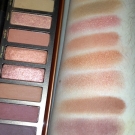 Swatch de ananass21 : Naked Heat Palette de fards à paupières, Urban Decay