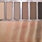 Swatch de mel-pch : Naked Basics Palette de fards à paupières, Urban Decay
