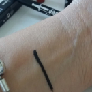 Swatch de Soane7 : Dagger Tattoo Liner, Kat Von D