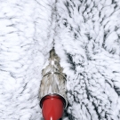 Swatch de little flower : Joli Rouge, Clarins