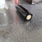 Swatch de little flower : L'Absolu Rouge, Lancôme