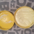 Swatch de little flower : Beurre Corporel Noix de Coco, The Body Shop
