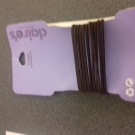 Swatch de Quiriane : Elastique sans métal, Claire's