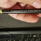 Swatch de meghanne13 : Khol eyeliner pencil with  sharpener, BYS