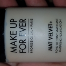 Swatch de meghanne13 : Mat Velvet  - Fond de Teint Matifiant, Make Up For Ever