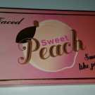 Swatch de meghanne13 : Sweet Peach Palette de fards à paupières, Too Faced