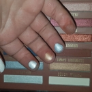 Swatch de meghanne13 : Mulan Warrior reflection palette, Disney