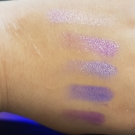 Swatch de meghanne13 : Ombres à paupières Fifties, BYS