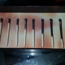 Swatch de meghanne13 : Naked Heat Palette de fards à paupières, Urban Decay