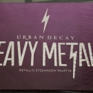 Swatch de meghanne13 : Heavy metals metallic eyeshadow palette, Urban Decay