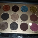 Swatch de meghanne13 : Solar glow eyeshadow palette, Glamierre