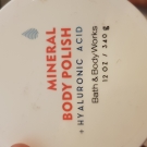 Swatch de meghanne13 : Mineral body polish, Bath & Body Works