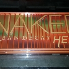 Swatch de meghanne13 : Naked Heat Palette de fards à paupières, Urban Decay