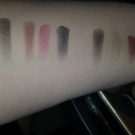Swatch de meghanne13 : Solar glow eyeshadow palette, Glamierre