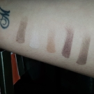 Swatch de meghanne13 : Chocolate bar - Palette de fards à paupières, Too Faced