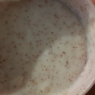 Swatch de meghanne13 : Gomme lavante exfoliante, Sephora