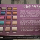 Swatch de meghanne13 : Heavy metals metallic eyeshadow palette, Urban Decay