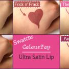 Swatch de Ô Boudoir Parfumé : Ultra Satin Lip, Colourpop