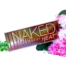 Swatch de Ô Boudoir Parfumé : Naked Heat Palette de fards à paupières, Urban Decay