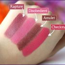 Swatch de Ô Boudoir Parfumé : Vice Lipstick - Rouge à lèvres, Urban Decay