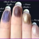 Swatch de Ô Boudoir Parfumé : Chocolate bar - Palette de fards à paupières, Too Faced